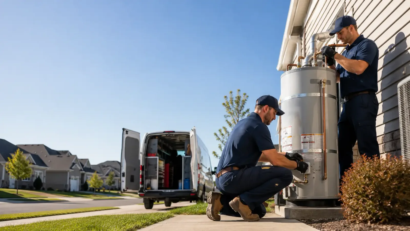 Water Heater Installation in Briggs, TX